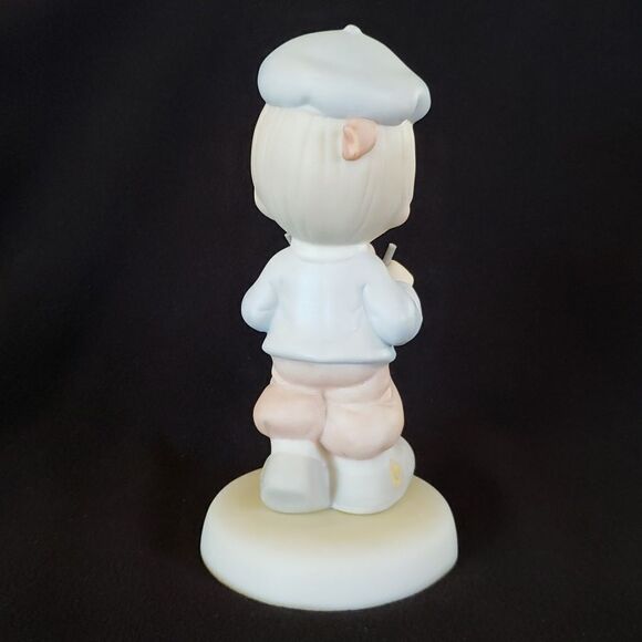 Vintage 1995 Precious Moments “Marching to the Beat” Porcelain Figurine #521981 - Picture 3 of 6
